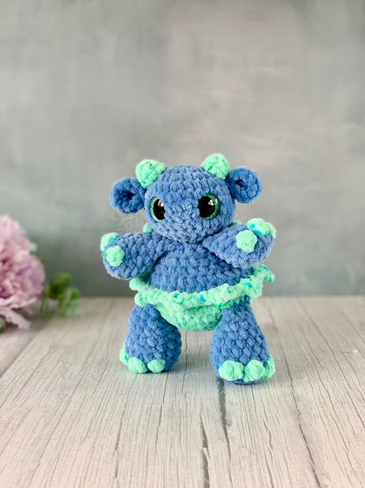 Peluche dragon oeuf Les mailles calines