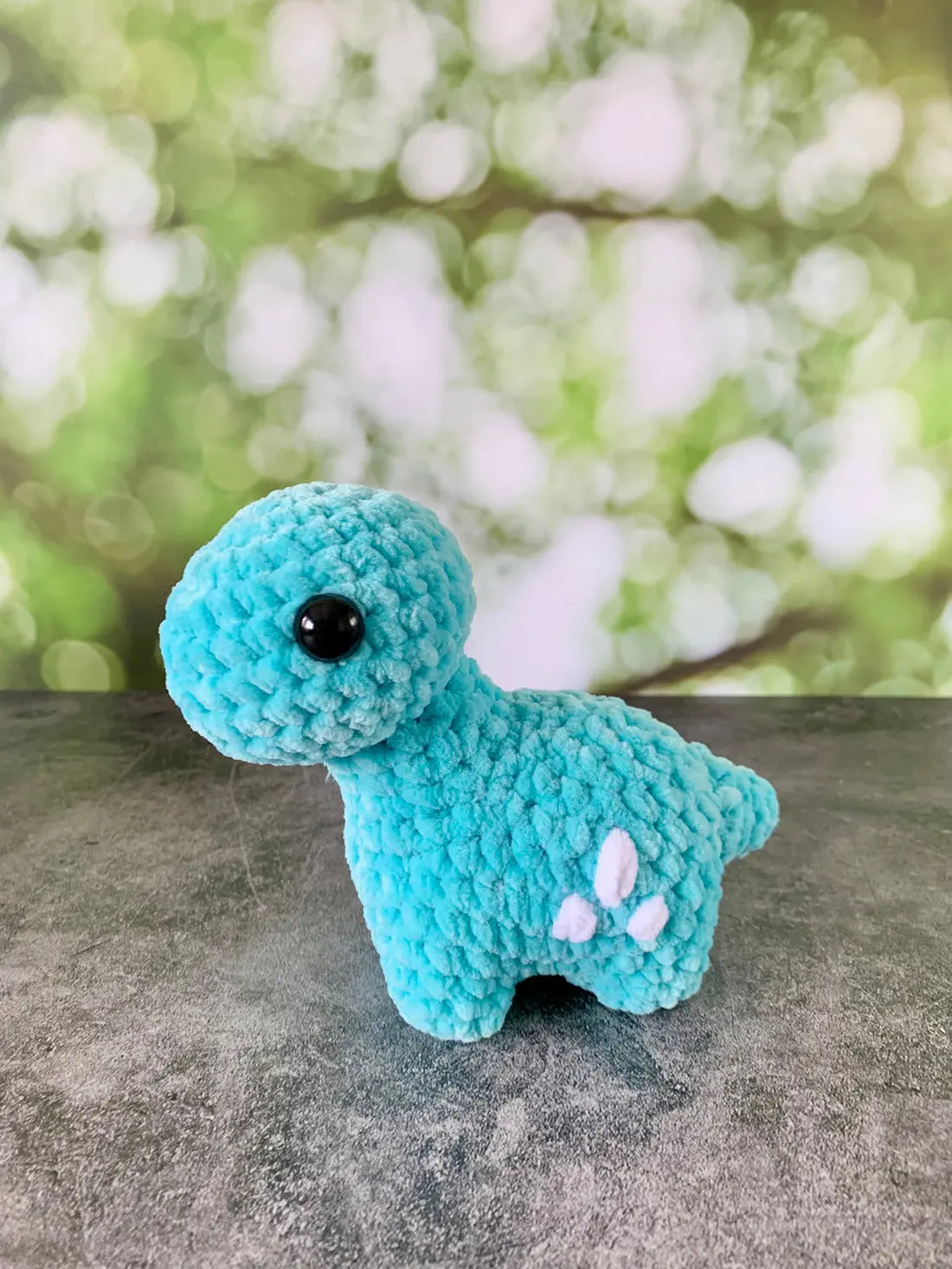 Peluche mini brontosaure Les mailles calines