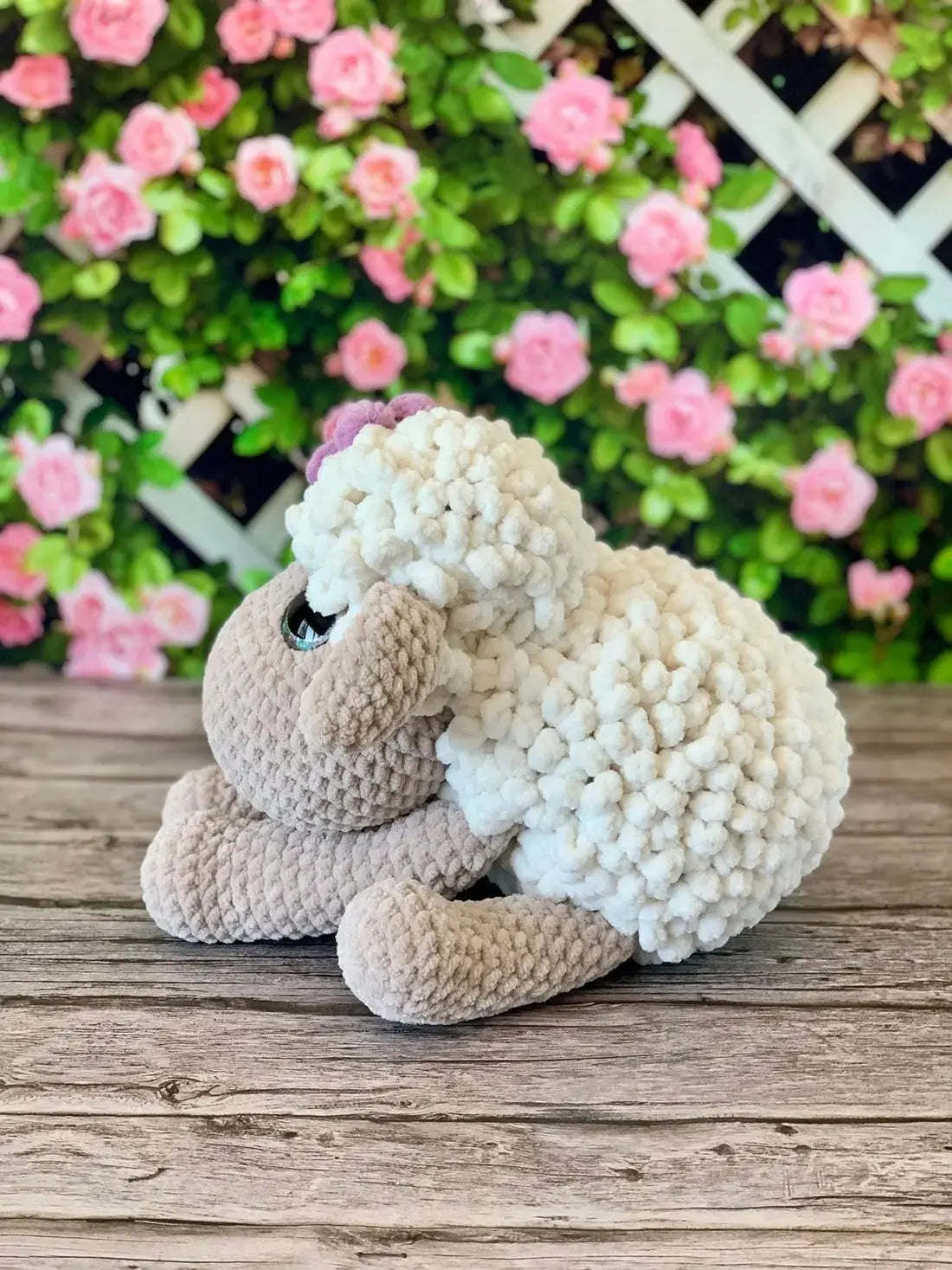 Peluche mouton (Big Baabaa) Les mailles calines