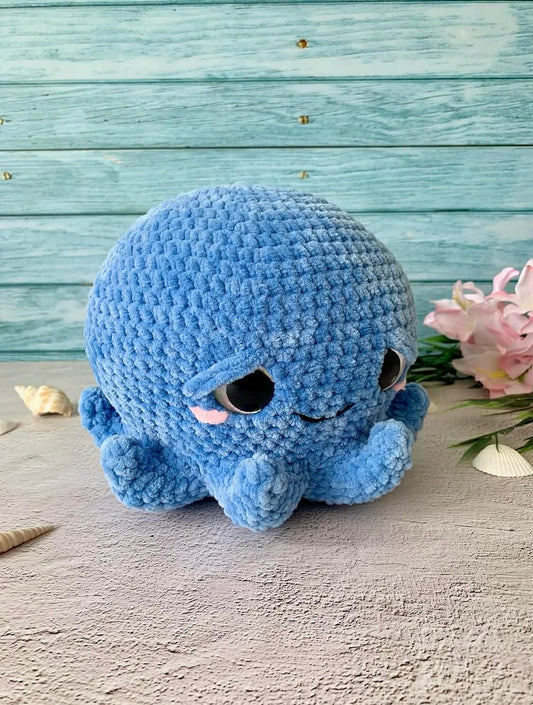 Peluche pieuvre (Ollie) Les mailles calines