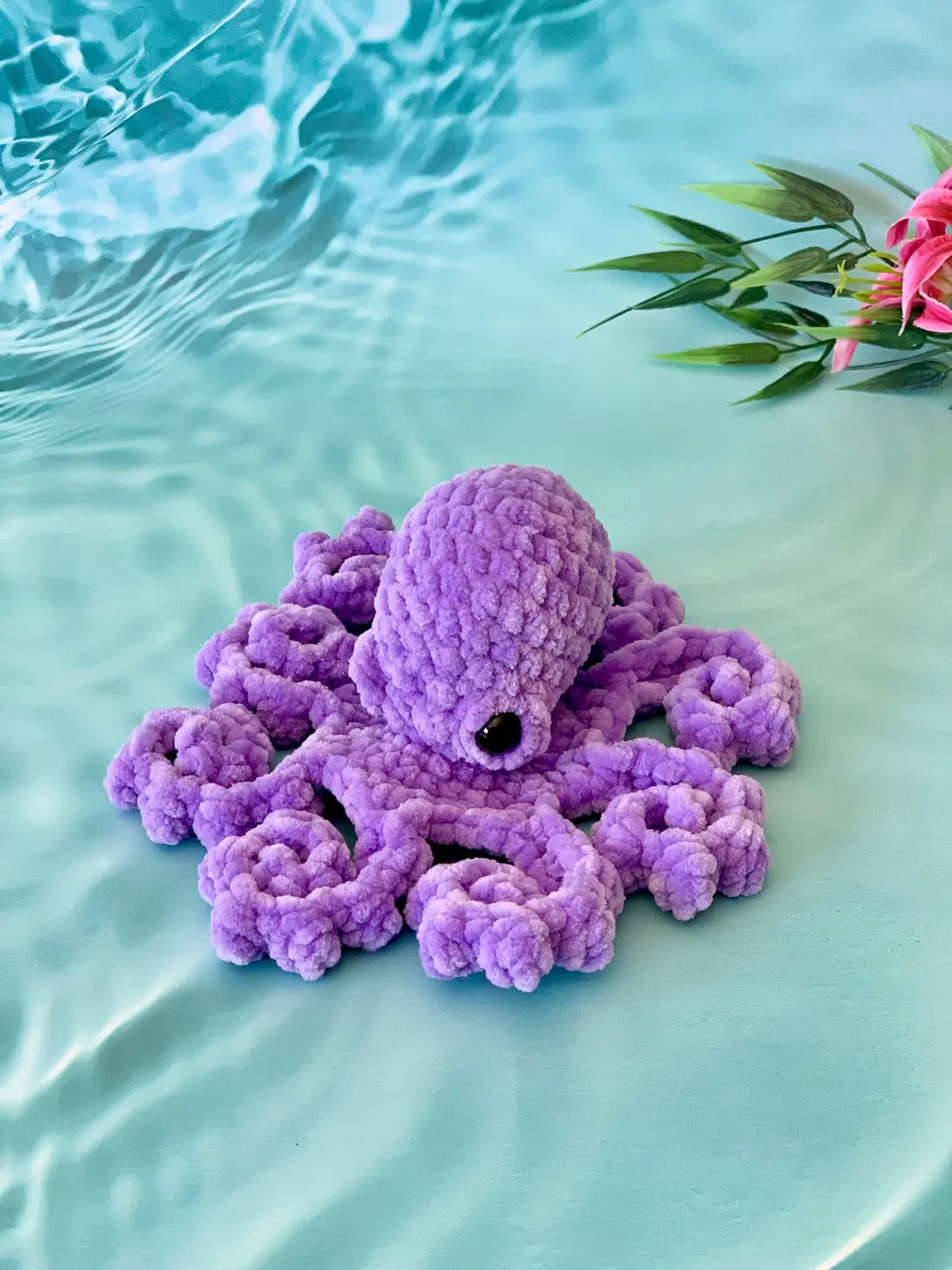 Peluche pieuvre Les mailles calines