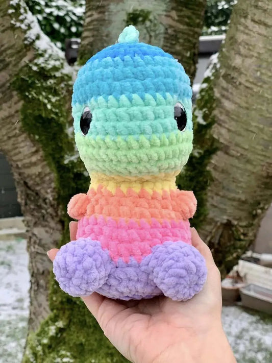 Peluche dinosaure (Drake) Les mailles calines