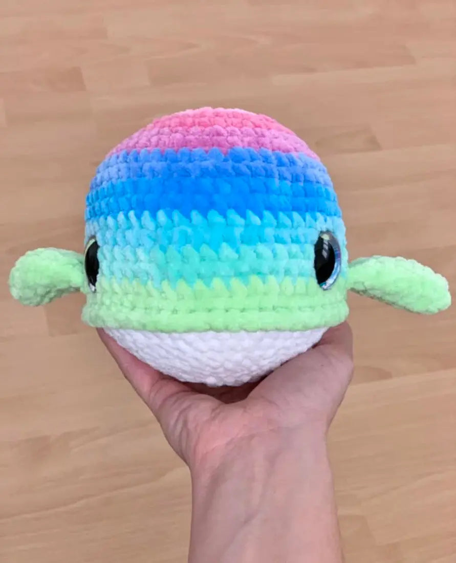 Peluche baleine Les mailles calines