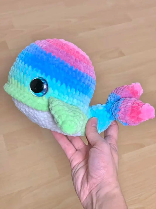 Peluche baleine Les mailles calines