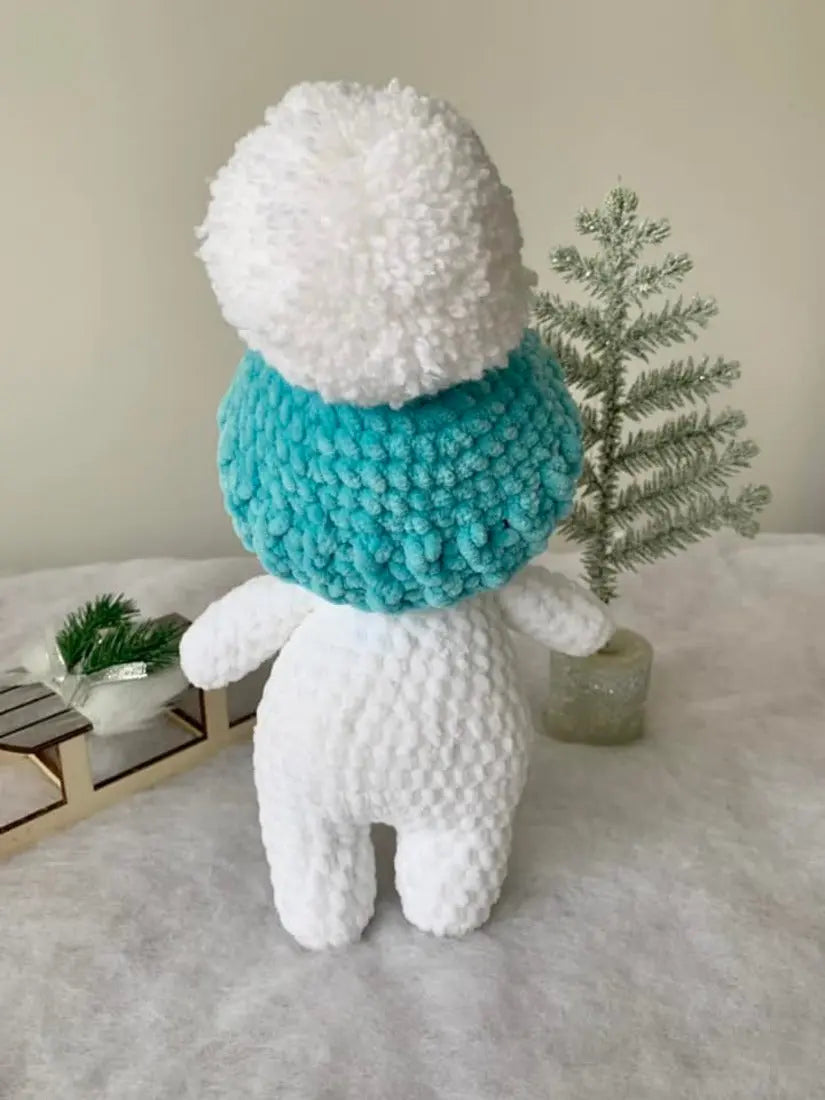 Peluche bonhomme de neige (Snowdrop) Les mailles calines