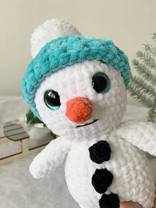 Peluche bonhomme de neige (Snowdrop) Les mailles calines