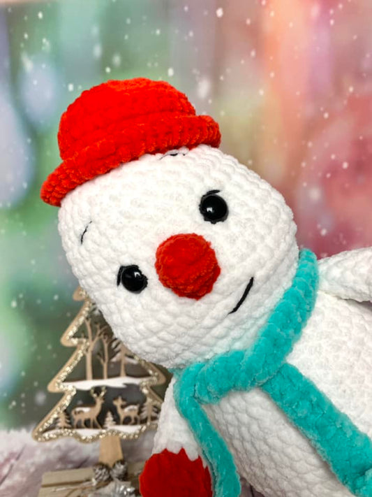 Bonhomme de neige Les mailles calines