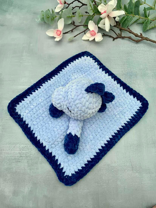 Doudou plat dinosaure - Les Mailles Calines