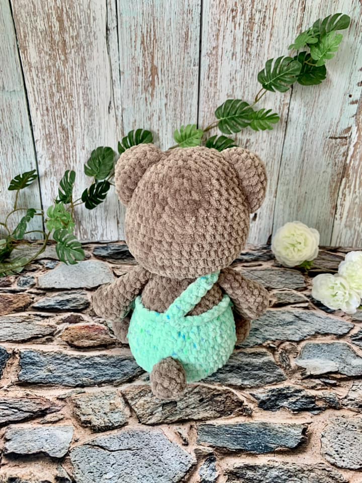 Ours en salopette - Les Mailles Calines