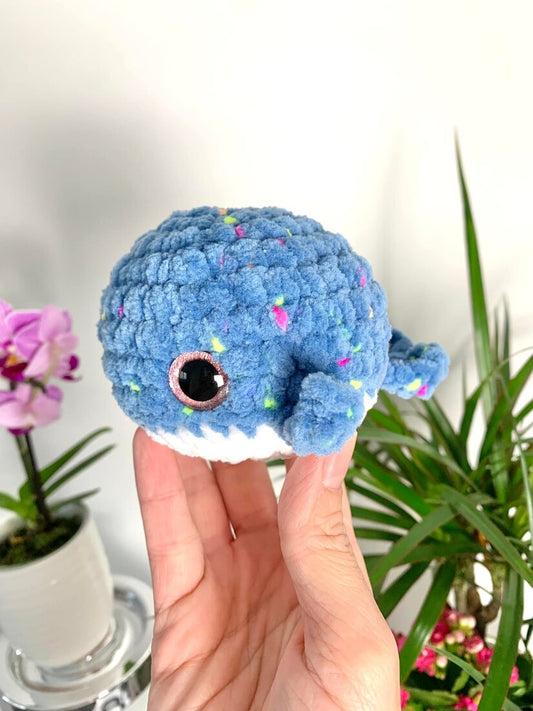 Porte-clés baleine Les mailles calines