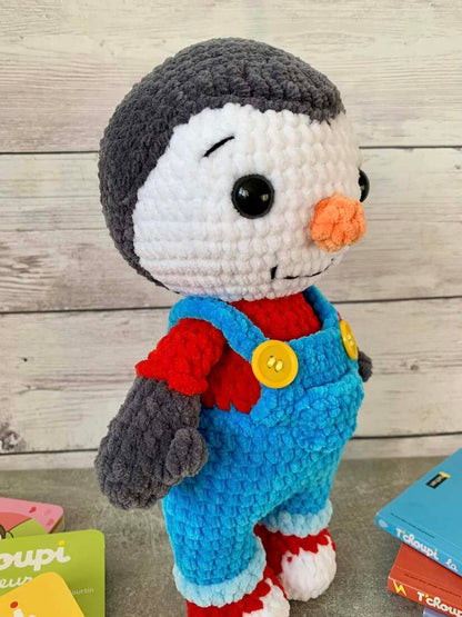 Patron T'choupi Les mailles calines