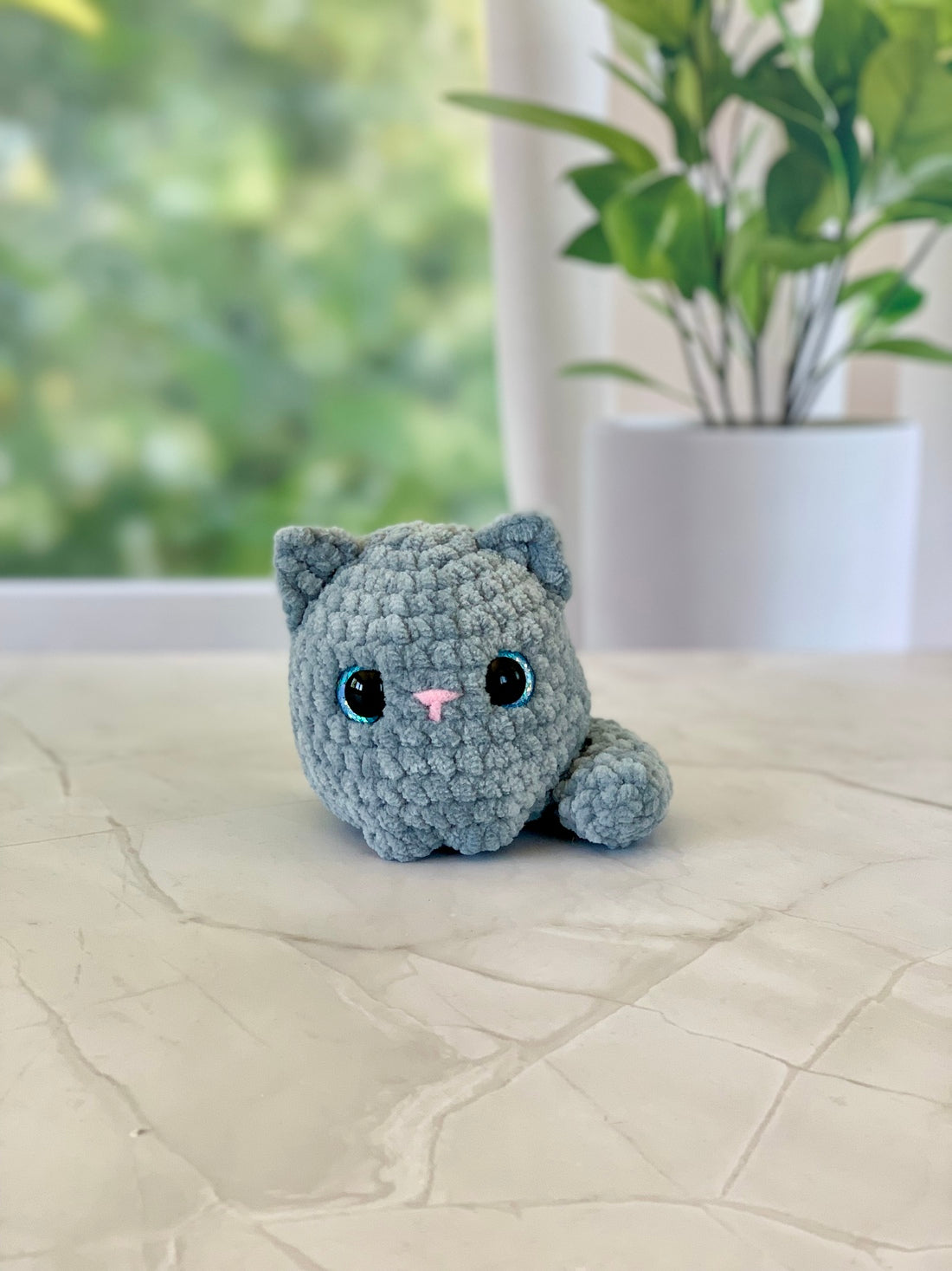 Peluche Chat Les mailles calines