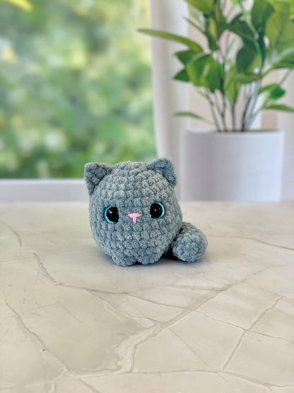 Peluche Chat Les mailles calines