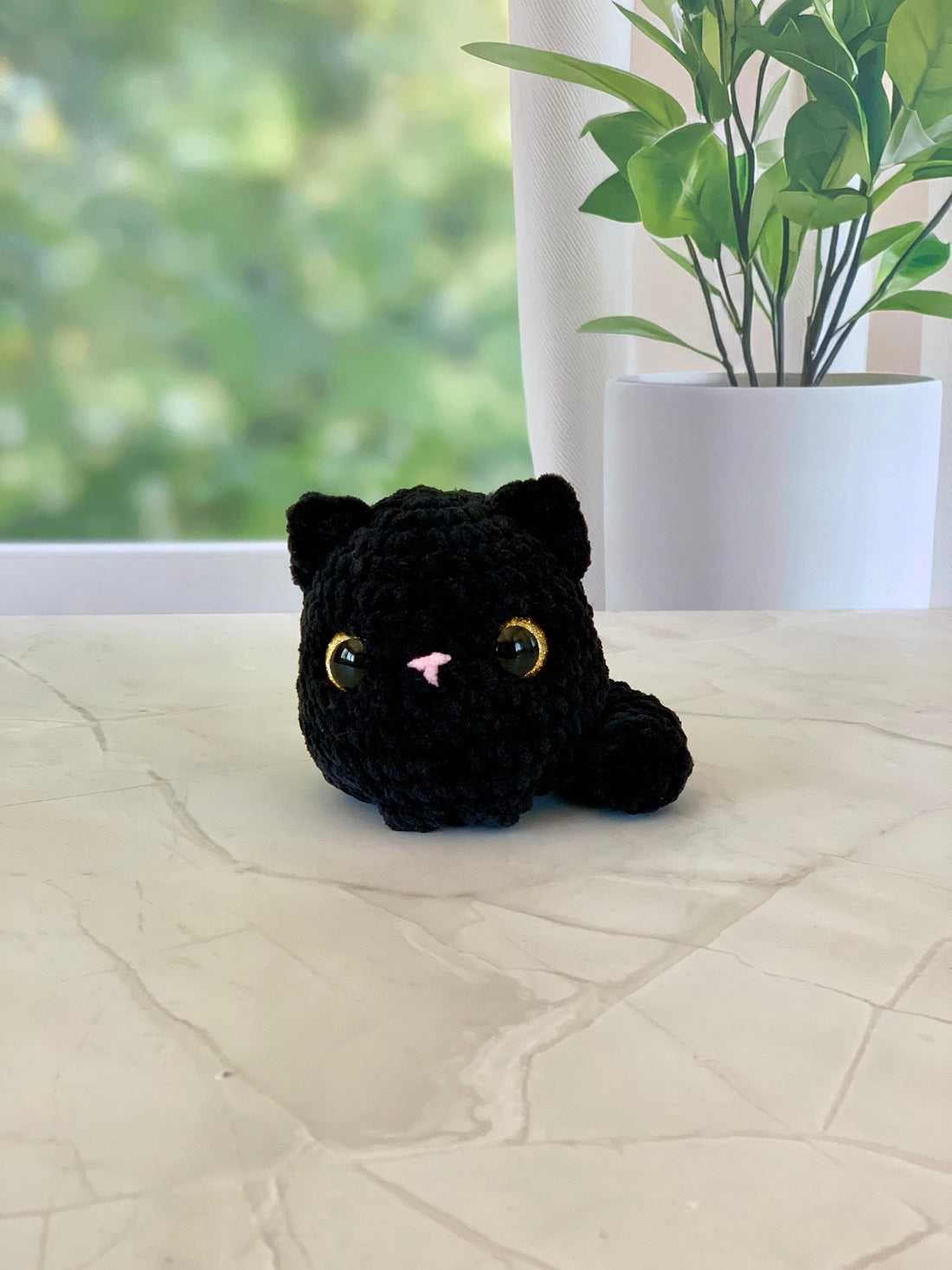 Peluche Chat Les mailles calines