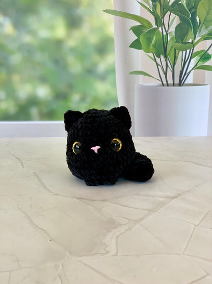Peluche Chat Les mailles calines