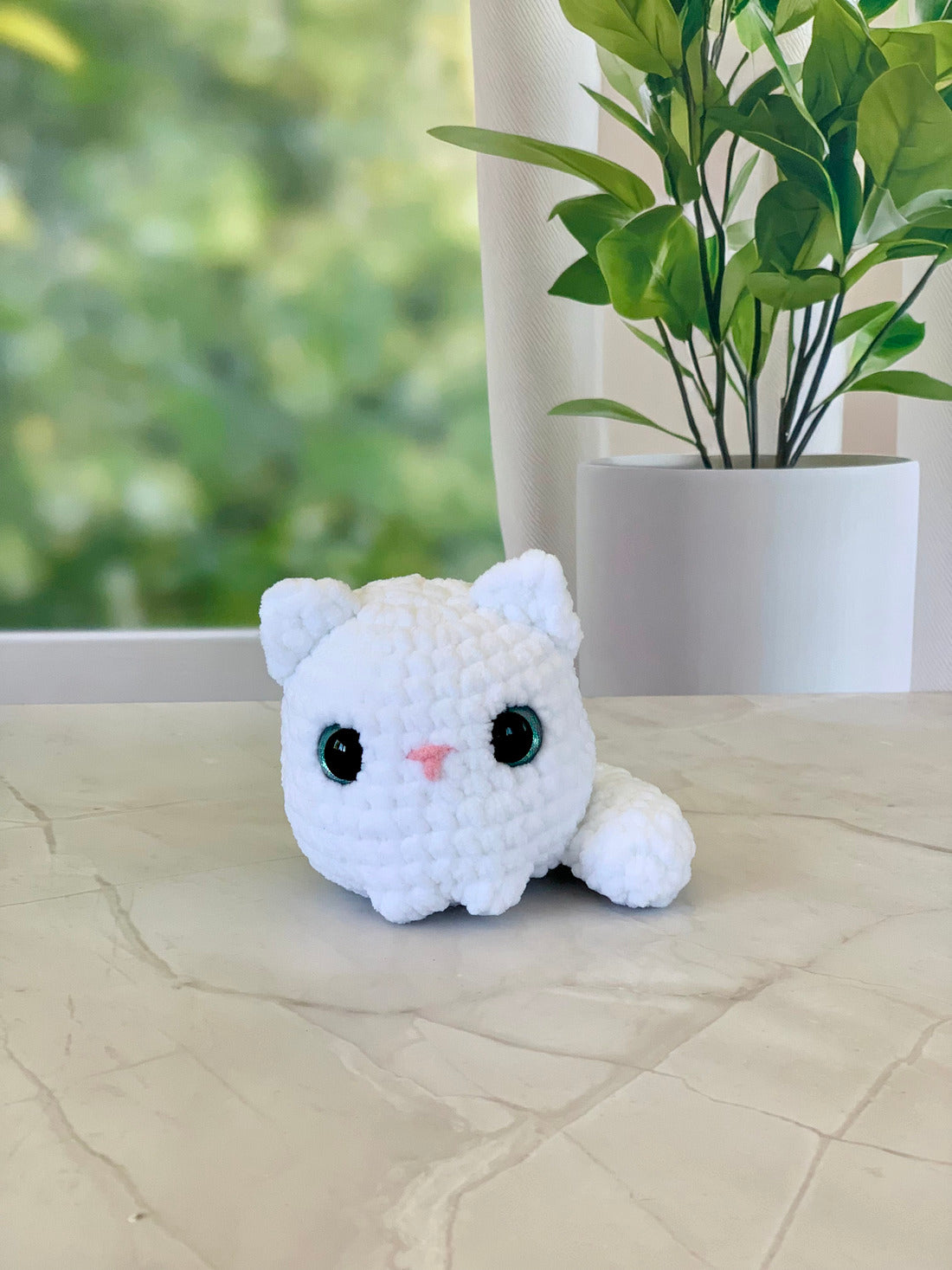 Peluche Chat Les mailles calines