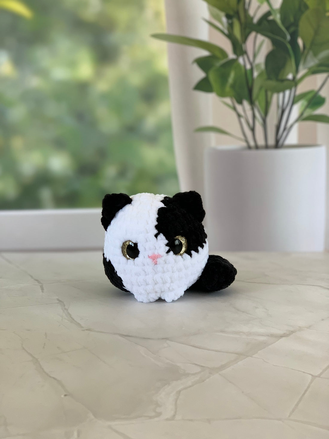 Peluche Chat Les mailles calines