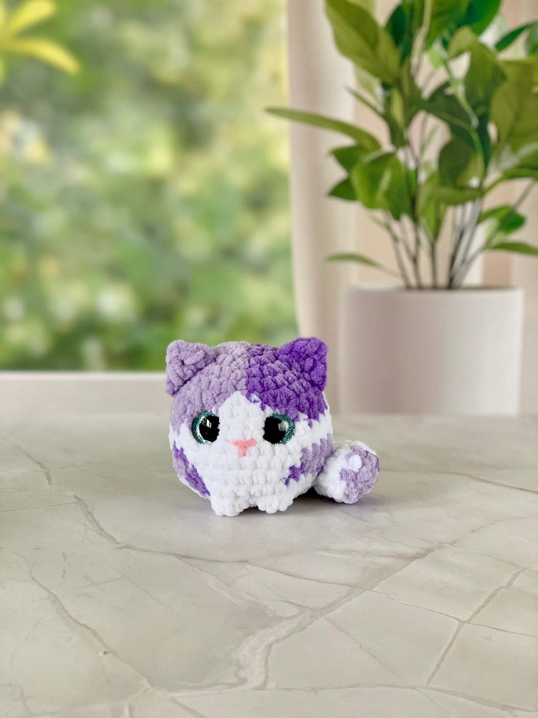 Peluche Chat Les mailles calines