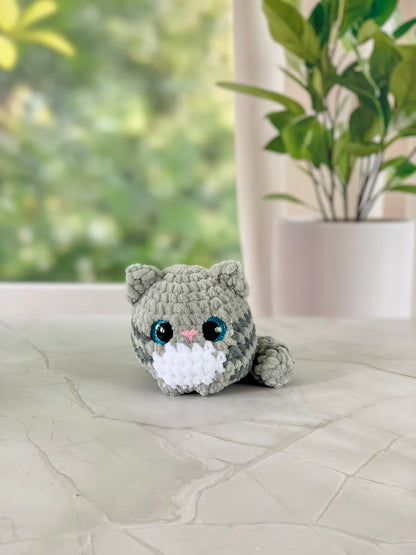 Peluche Chat Les mailles calines