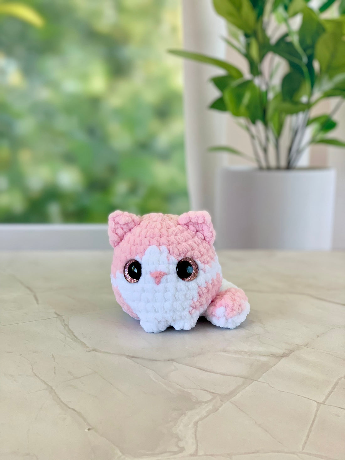 Peluche Chat Les mailles calines