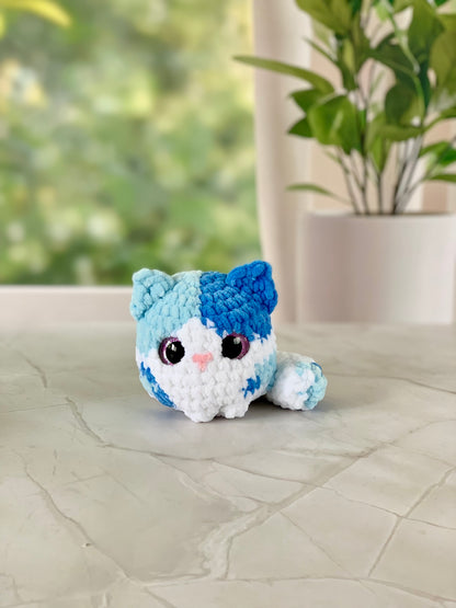 Peluche Chat Les mailles calines