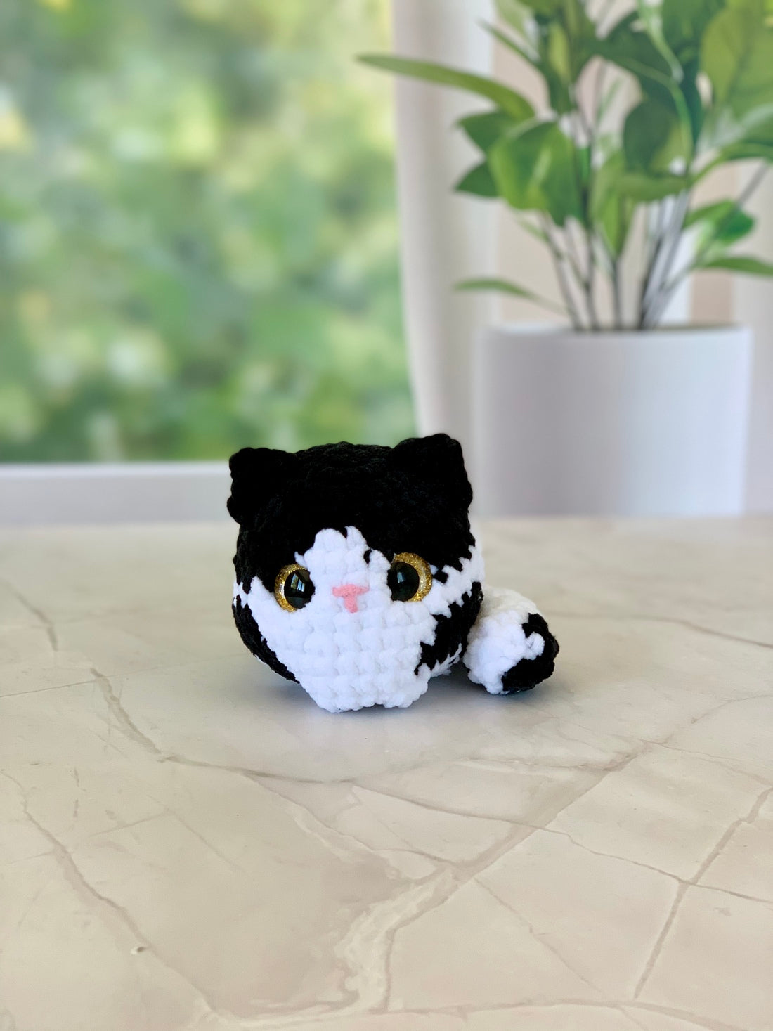 Peluche Chat Les mailles calines