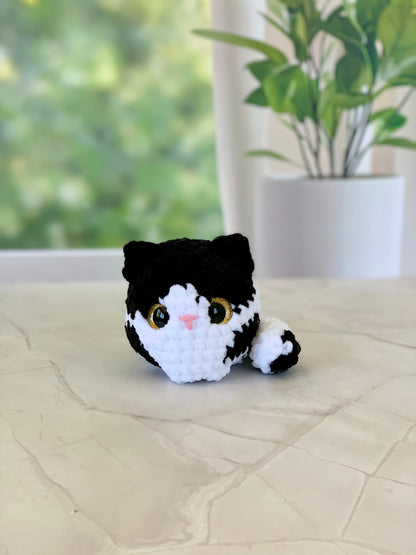 Peluche Chat Les mailles calines