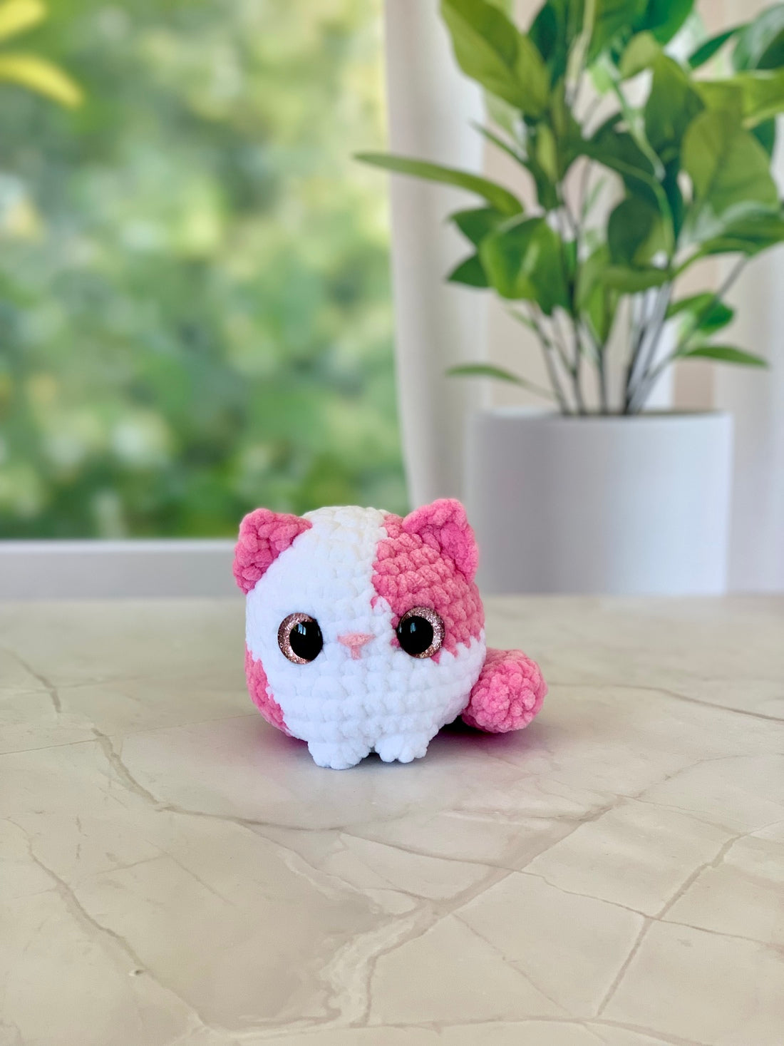 Peluche Chat Les mailles calines