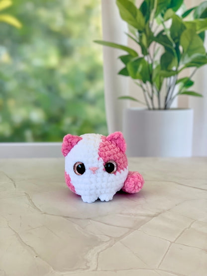 Peluche Chat Les mailles calines
