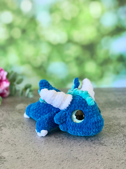 Peluche dragon (Devon) Les mailles calines