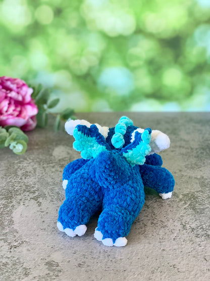 Peluche dragon (Devon) Les mailles calines