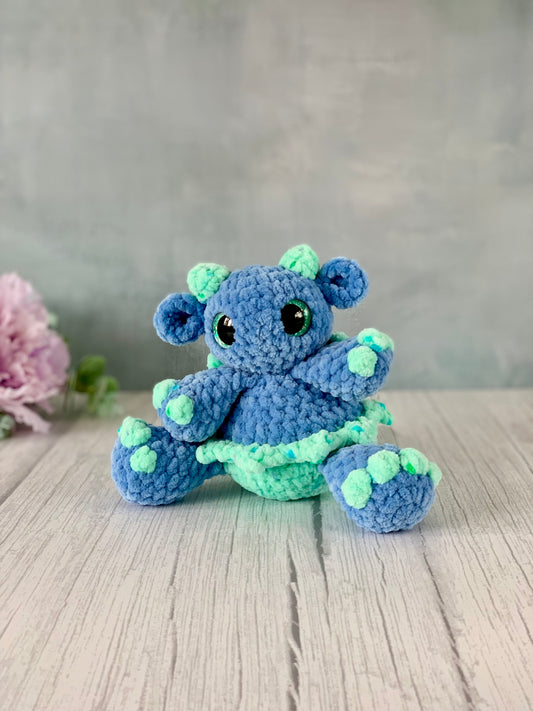 Peluche dragon oeuf Les mailles calines