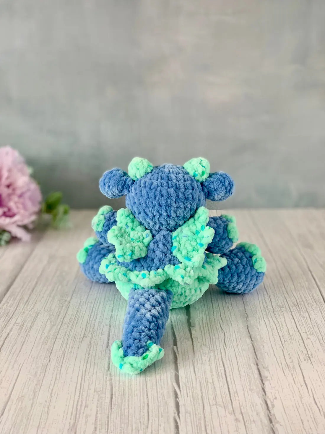 Peluche dragon oeuf Les mailles calines