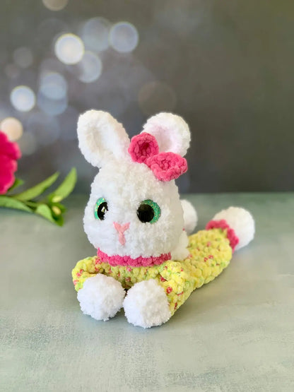 Peluche lapin en pyjama (Clover) Les mailles calines