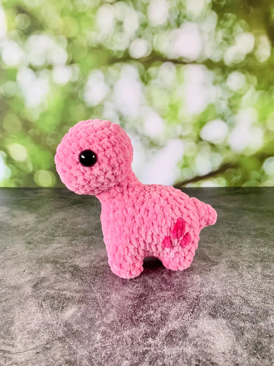 Peluche mini brontosaure Les mailles calines