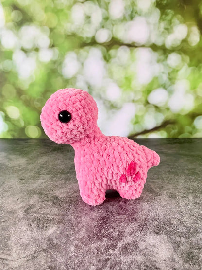 Peluche mini brontosaure Les mailles calines
