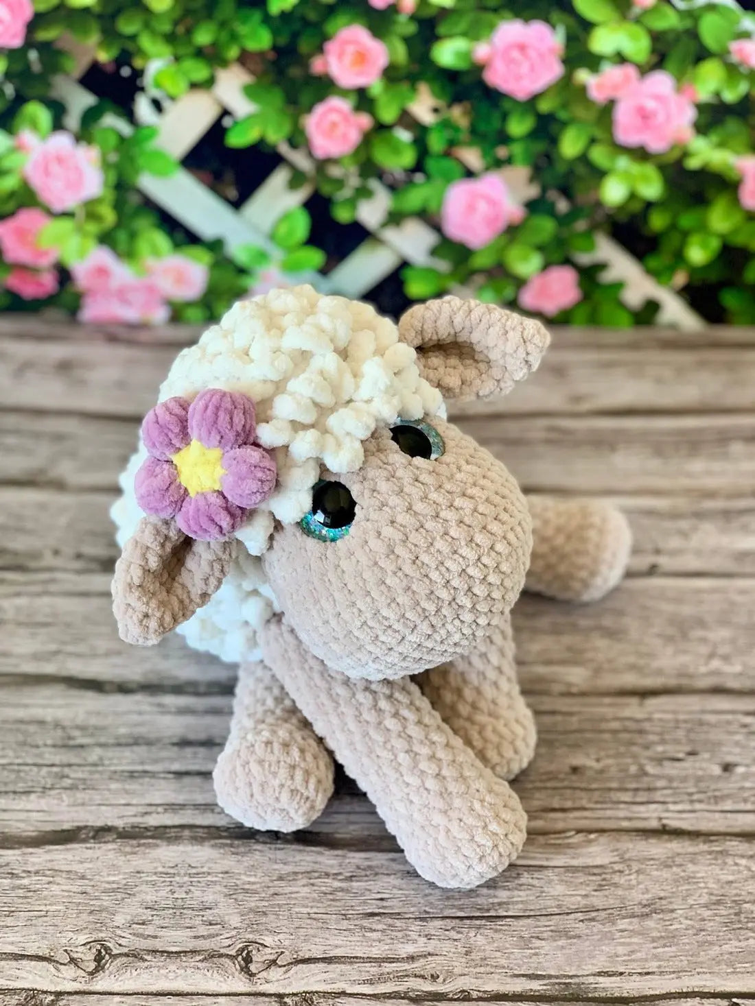 Peluche mouton (Big Baabaa) Les mailles calines