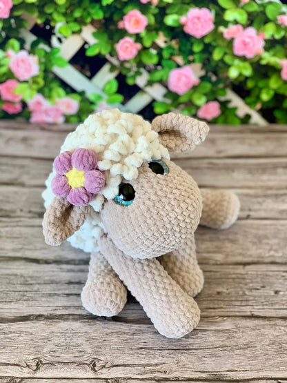 Peluche mouton (Big Baabaa) Les mailles calines