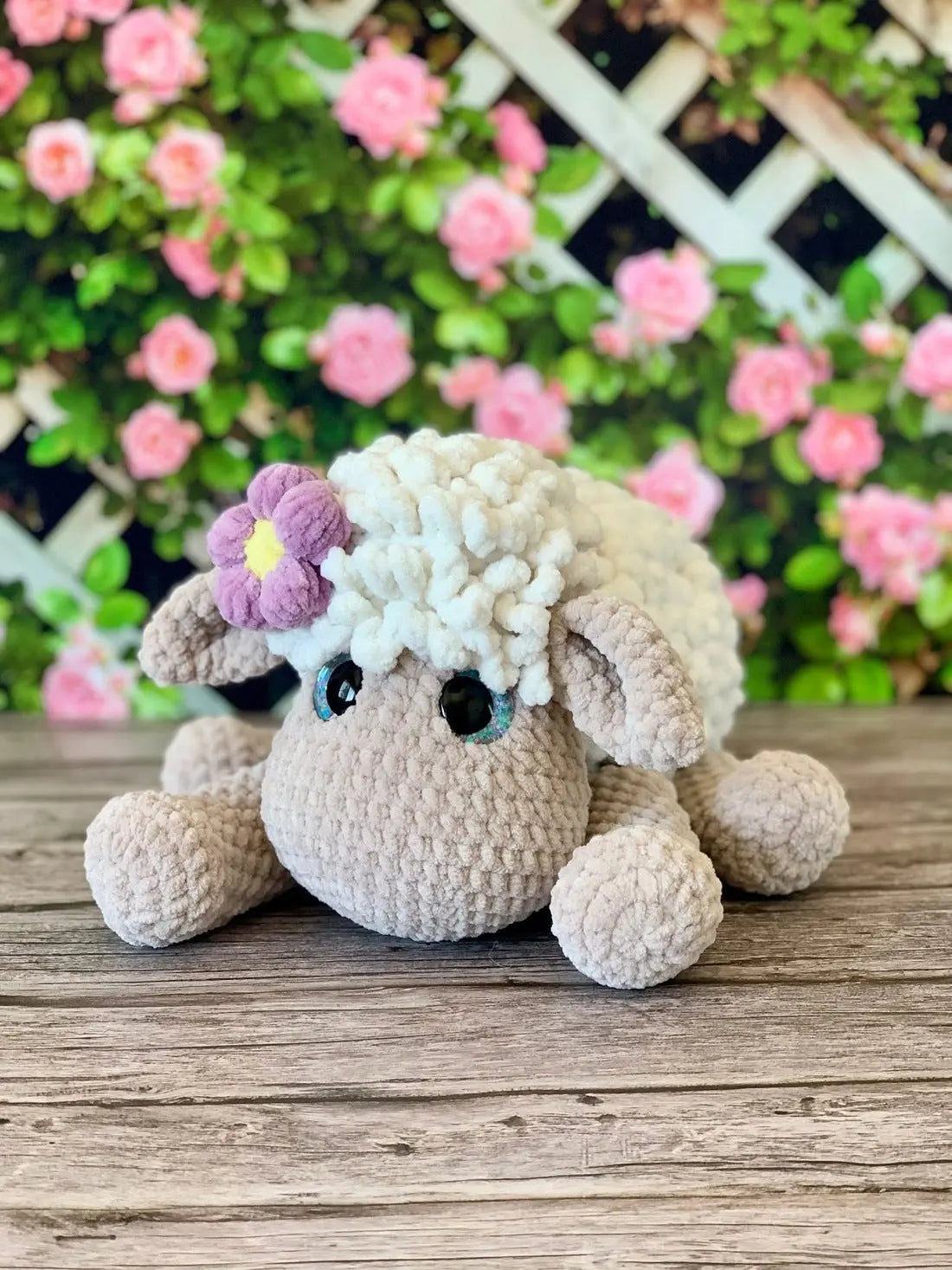 Peluche mouton (Big Baabaa) Les mailles calines