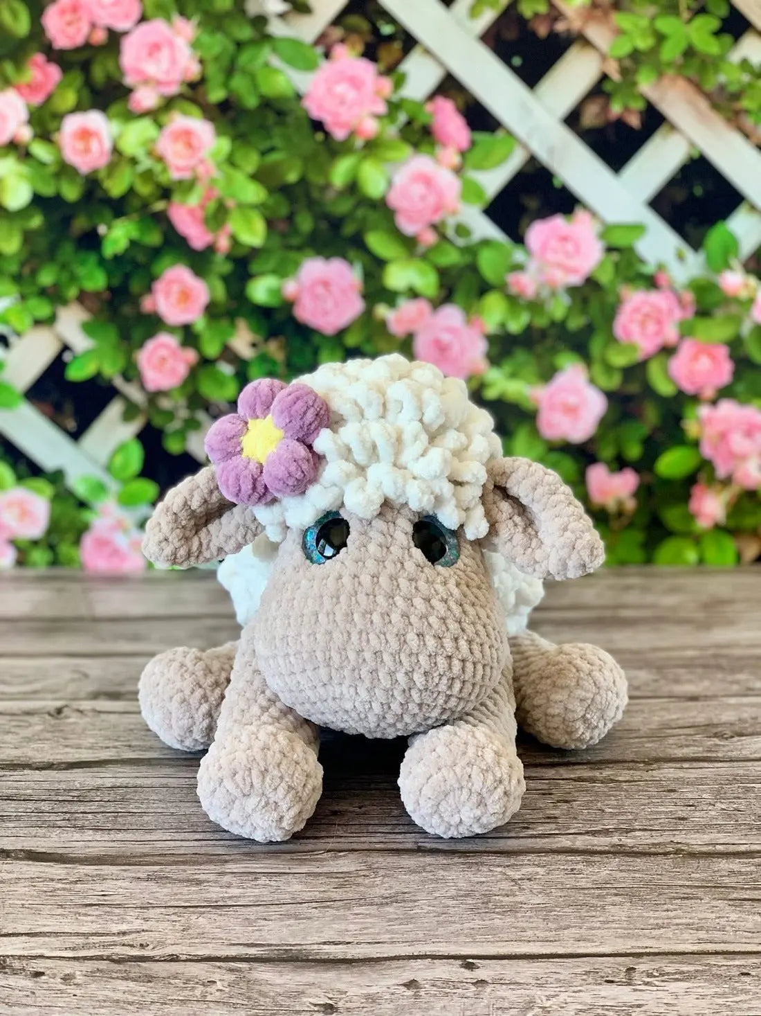 Peluche mouton (Big Baabaa) Les mailles calines
