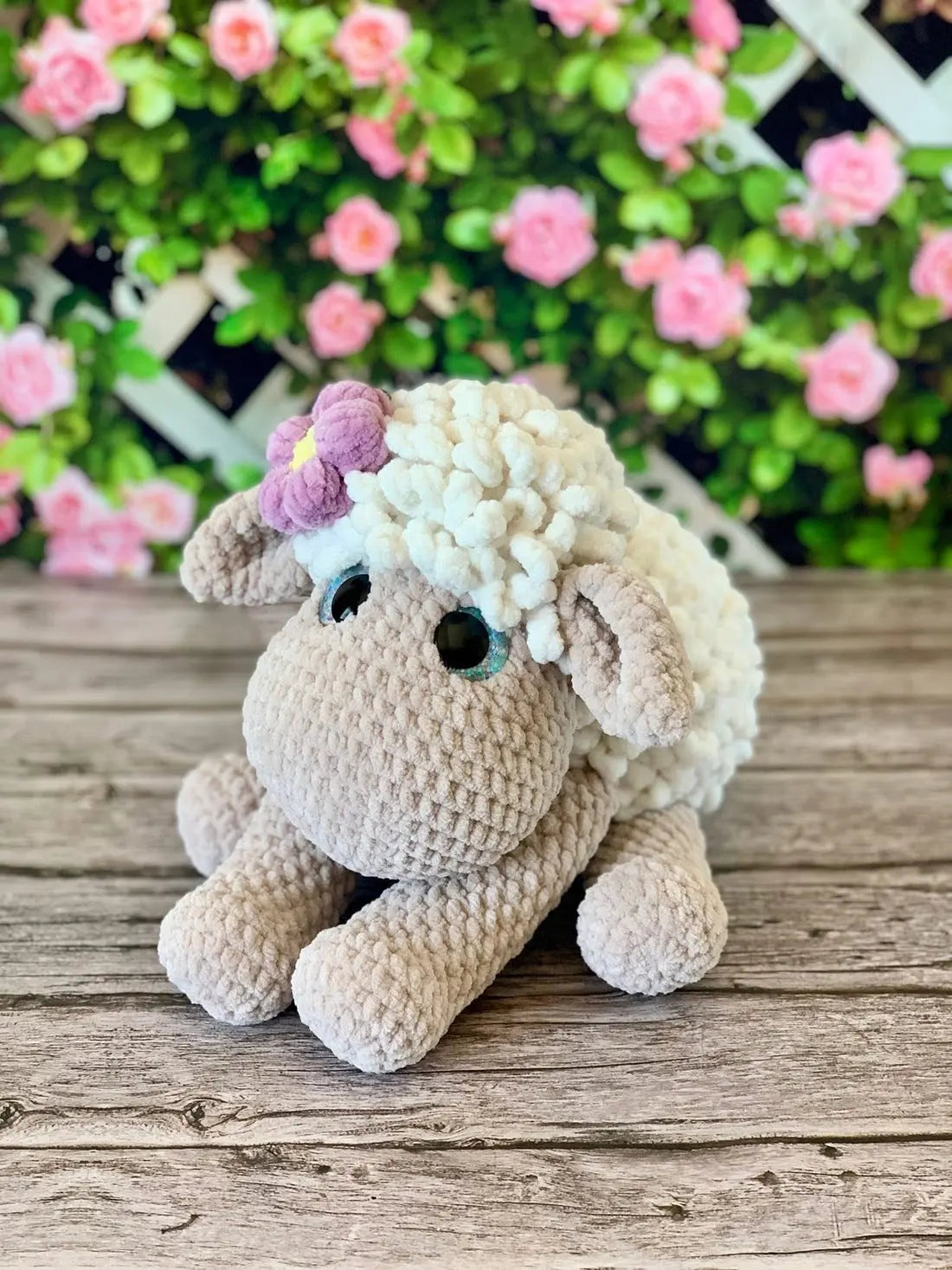 Peluche mouton (Big Baabaa) Les mailles calines