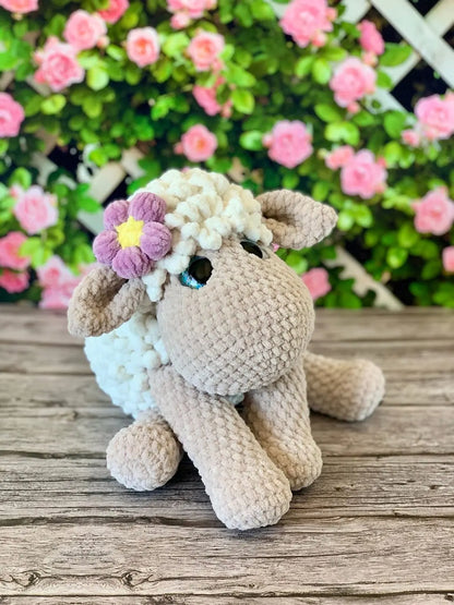 Peluche mouton (Big Baabaa) Les mailles calines