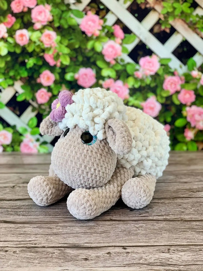 Peluche mouton (Big Baabaa) Les mailles calines