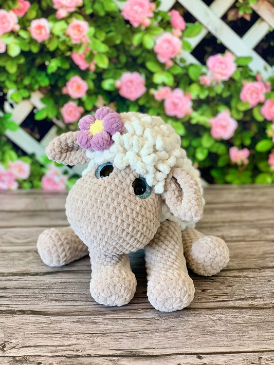 Peluche mouton (Big Baabaa) Les mailles calines
