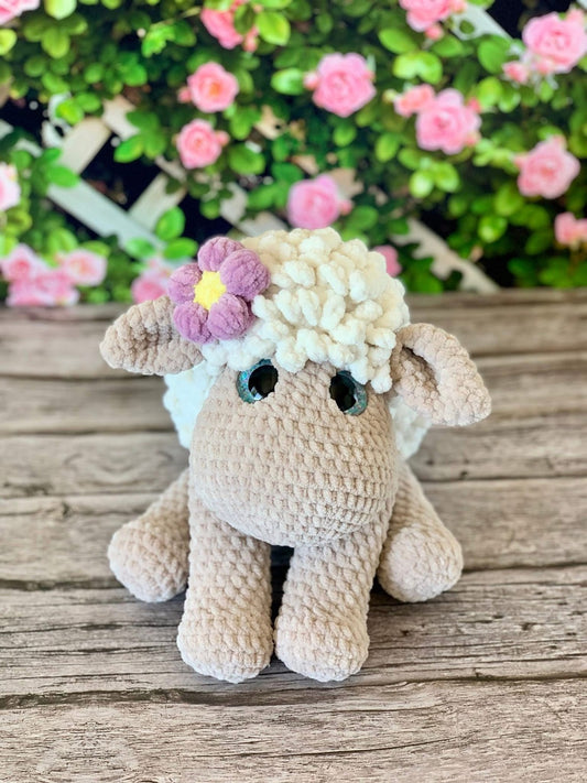 Peluche mouton (Big Baabaa) Les mailles calines