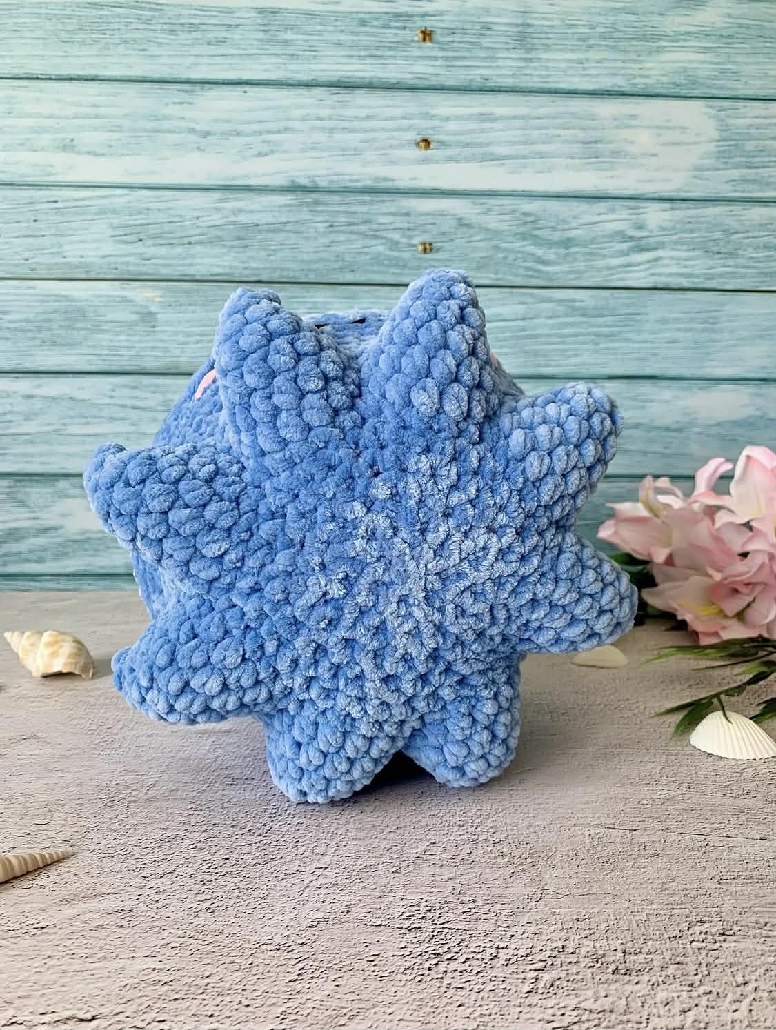 Peluche pieuvre (Ollie) Les mailles calines