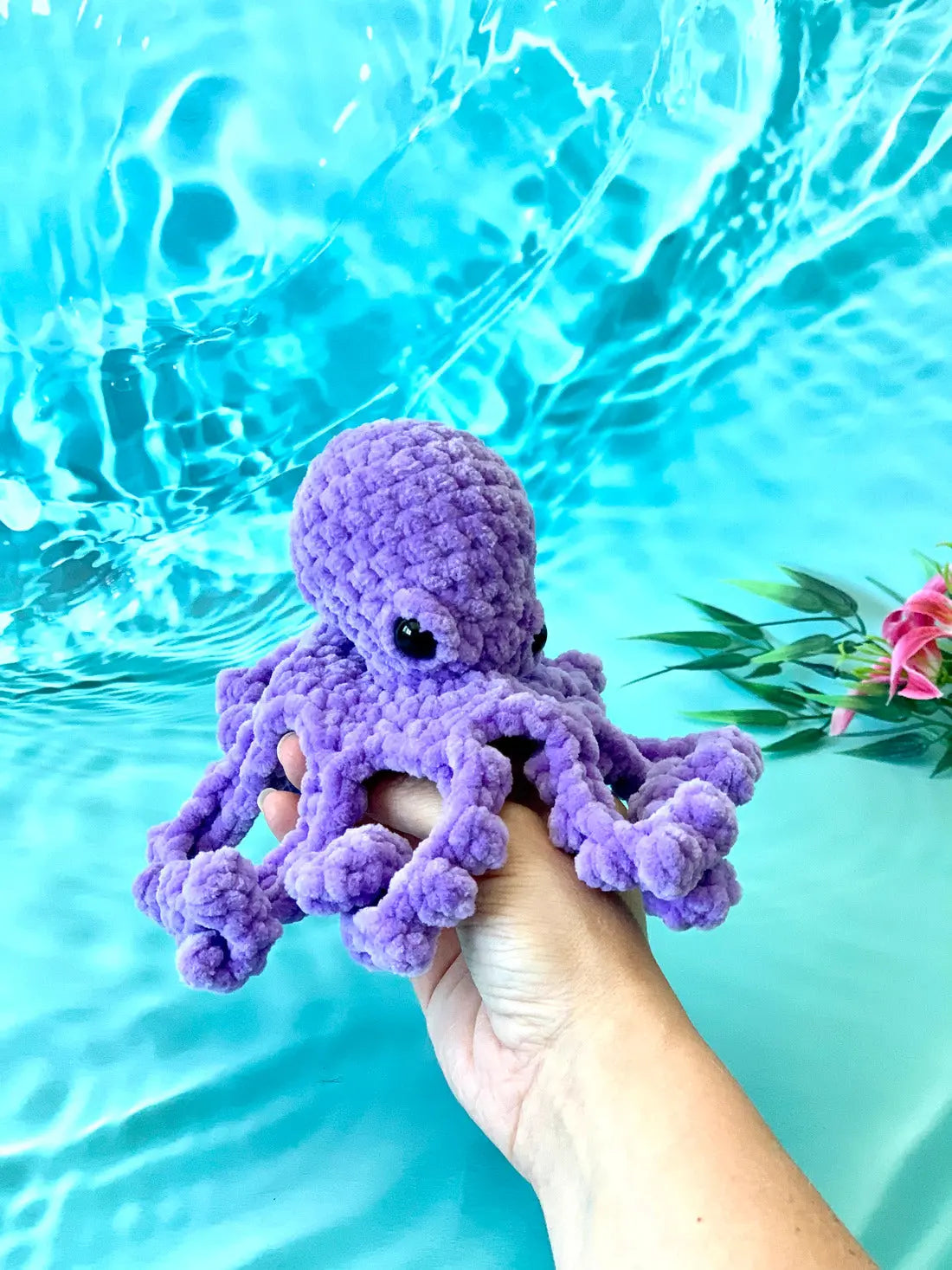 Peluche pieuvre Les mailles calines