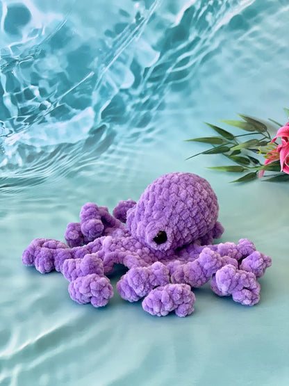 Peluche pieuvre Les mailles calines