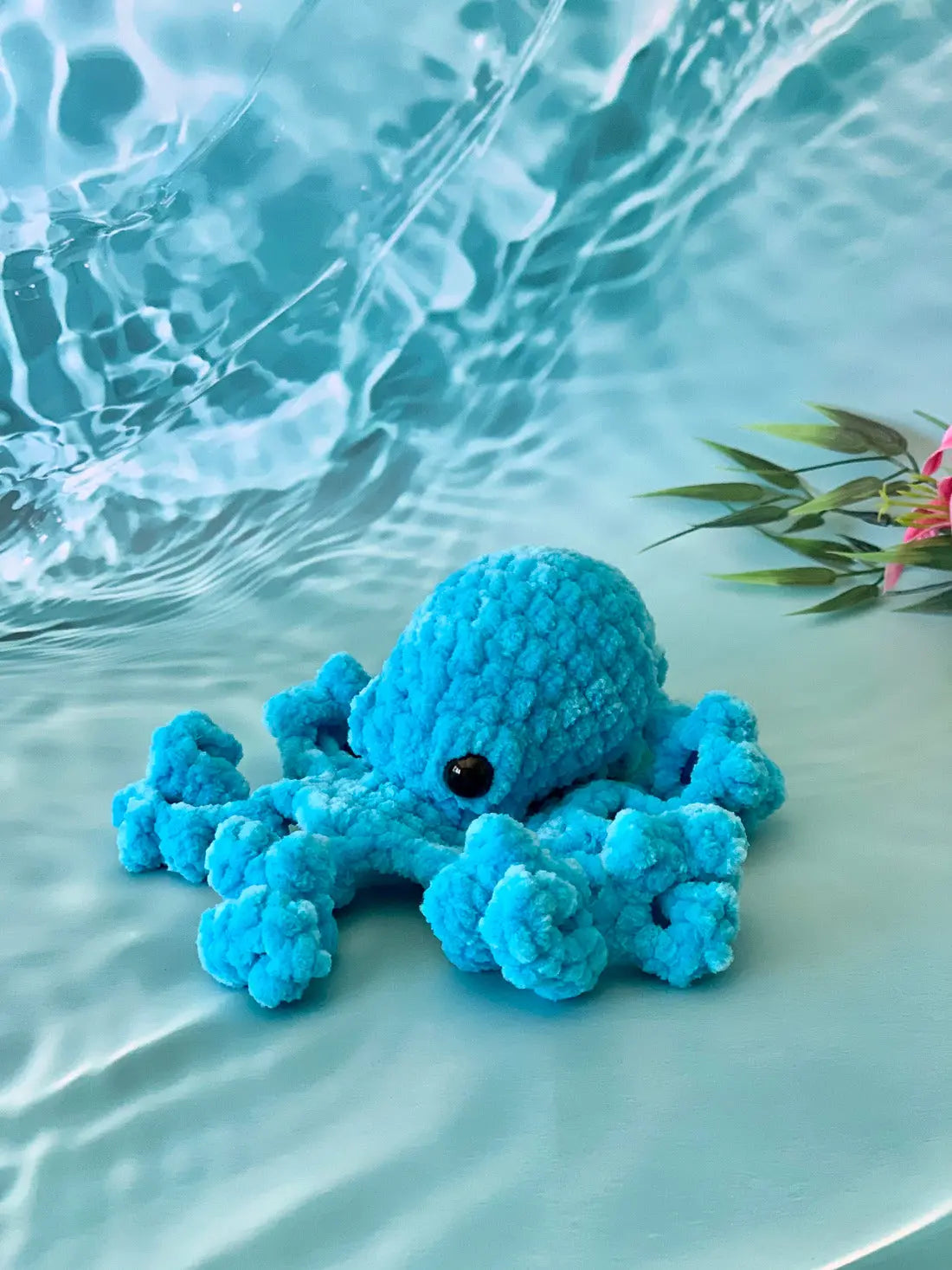Peluche pieuvre Les mailles calines