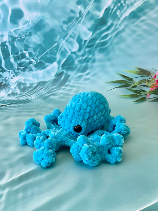Peluche pieuvre Les mailles calines